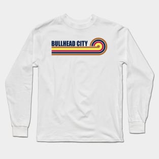 Bullhead City Arizona horizontal sunset Long Sleeve T-Shirt